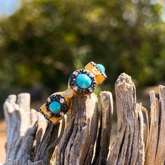 Freida Rothman Jewelry - FREIDA ROTHMAN 3 stack ring